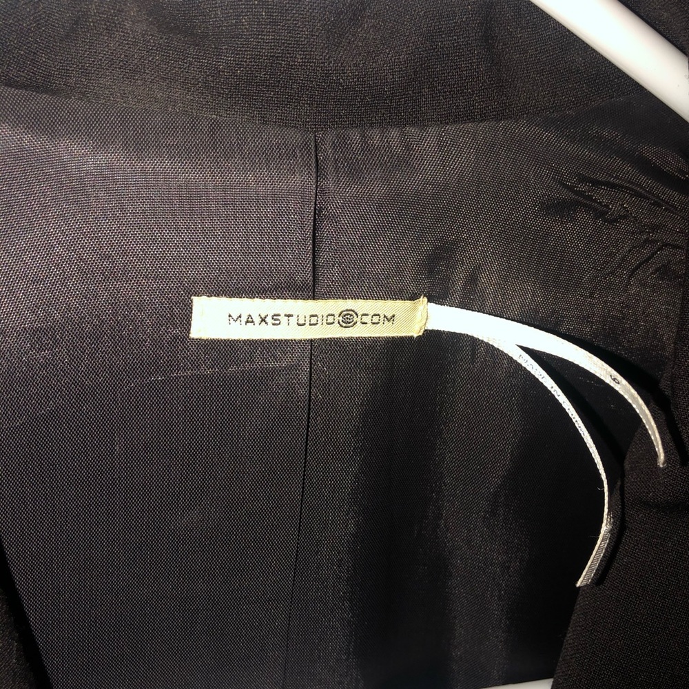 Max Studio Black Jacket Blazer - image 2